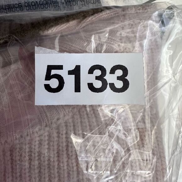 Roole Sweater Women’s XXL Pink Green Oversized Color Block Viscose Boxy - Picture 9 of 9